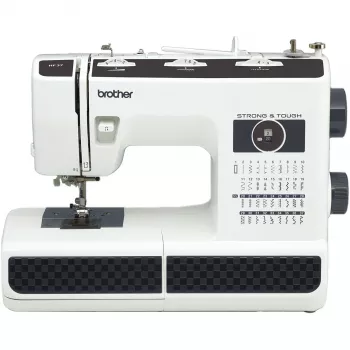 Daļēji automātiskā šujmašīna Brother HF37 Electromechanical Balta Melna