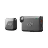 DJI Mic Mini bezvadu mikrofonu komplekts (1 raidītājs + 1 uztvērējs), melns