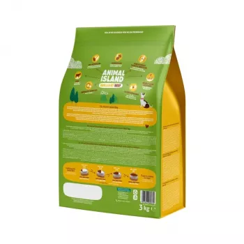 ANIMAL ISLAND Brilliant beef - sausā suņu barība - 3kg