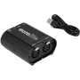 DMX interfeiss EUROLITE USB/LAN-DMX 2x512ch (model 51860117) — USB un Ethernet savienojums apgaismojuma vadībai