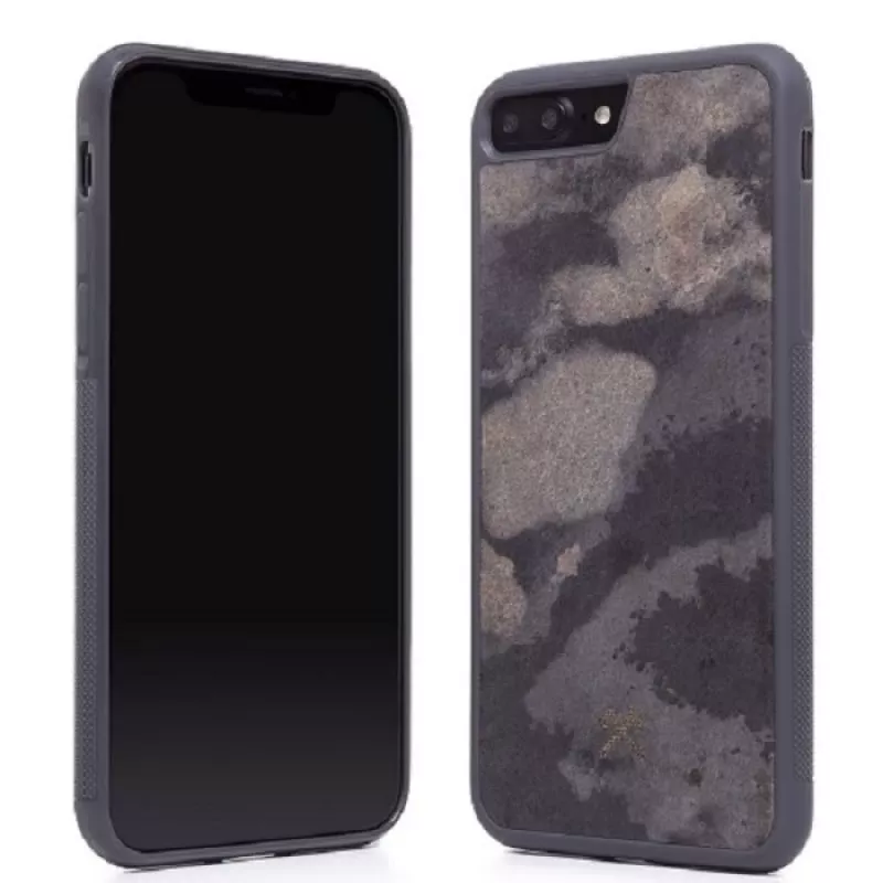 Vāciņš Woodcessories 0914 iPhone 7 Plus / 8 Plus dabīgā šīfera aizmugure