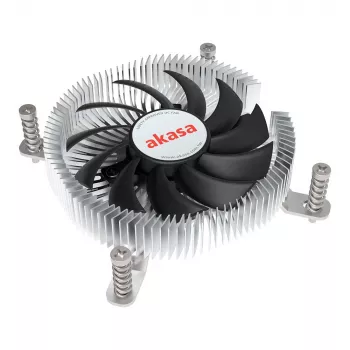 Hibrīddzesētājs Akasa Intel LGA1700 7.5 cm Alumīnijs Melns