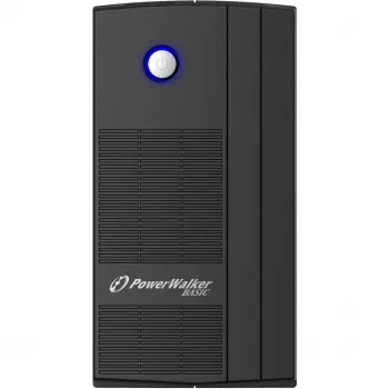 PowerWalker Basic VI 1000 SB Line-Interactive 1000VA 3AC-izejas Tornis Melns Nepārtrauktās barošanas avots (UPS) (10121068)