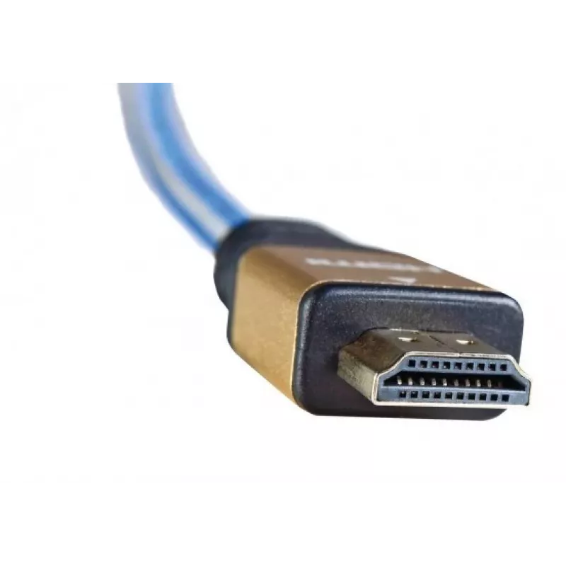 HDMI kabelis IBOX ITVFHD04 1.5 m, HDMI 2.0, 18 Gbps, 4K (4096×2160), apzeltīti kontakti, vīrietis-vīrietis