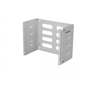 Sienas 19 inch statīvs LANBERG 8U, dziļums 497×400/240 mm, pelēks