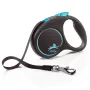 Flexi Automātiskā pavada Black Design S 5 m, Zila