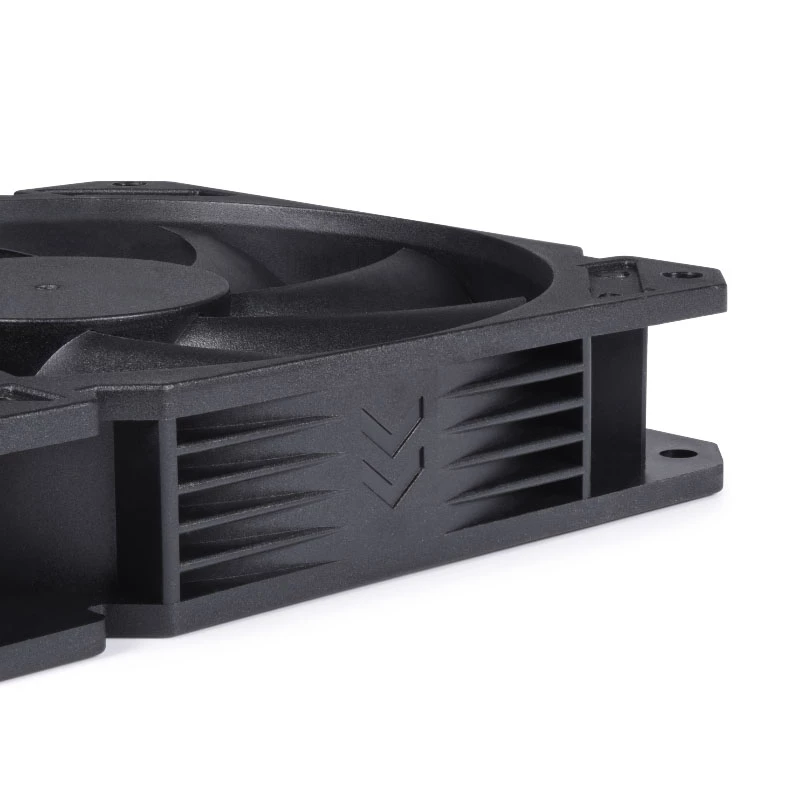 Alphacool Core 120 mm ventilators 3000 RPM 7.83 mmH2O dubultā lodīšu gultnis Melns 120x120x25 mm