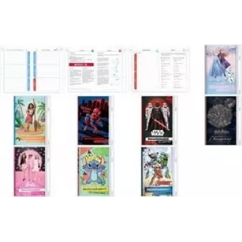 Piezīmju klade ROTH Disney Frozen A5 līnijota, 104 lapas