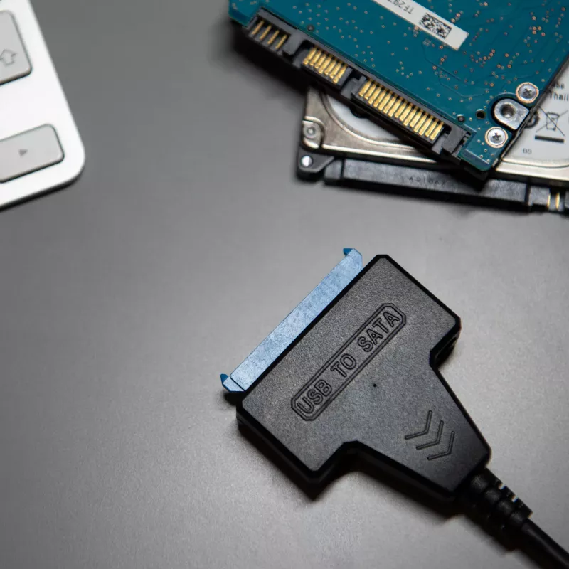 Akyga AK-CA-86 SATA – USB-A 3.0 adaptera kabelis 2,5 collu diskiem, 0,3 m, melns