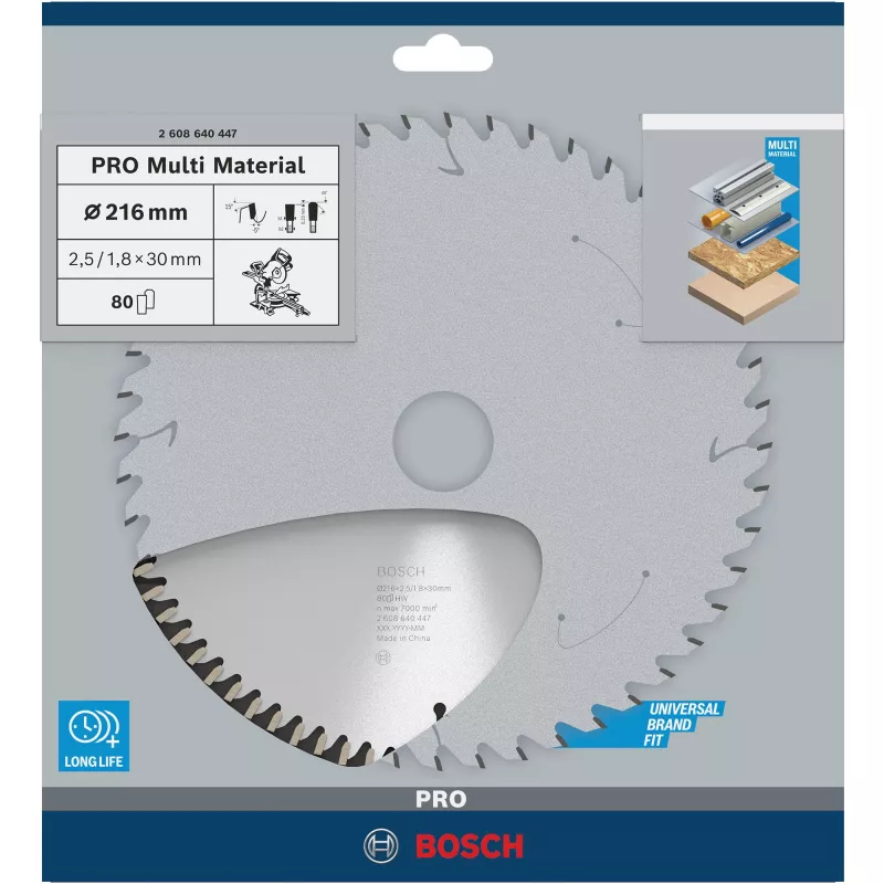Bosch Multi Material ripzāģa asmeņi