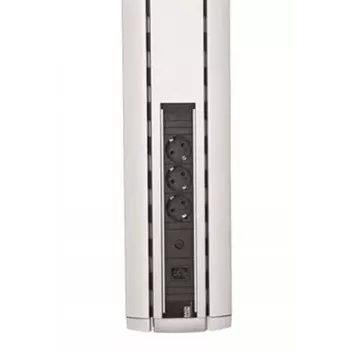 SMS X strāvas ligzda PD100003UK X-Series displeju stiprinājumiem, UK, melna