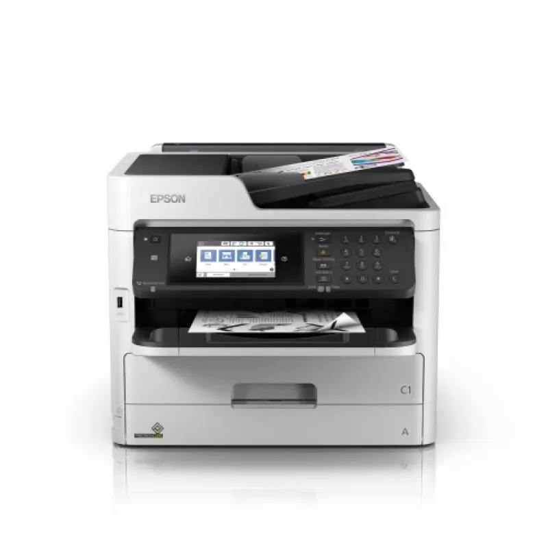 Epson WorkForce Pro WF-M5799DWF tintu printeris melnbalts multifunkcionāls A4, lielas slodzes 60K–100K lapas