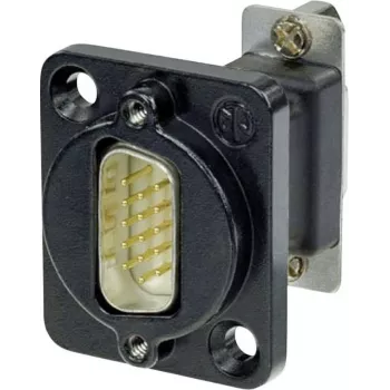 Neutrik D-SUB adapteris D-SUB spraudnis 15pol. - D-SUB ligzda 15pol. NADB15MF-B