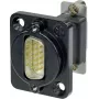 Neutrik D-SUB adapteris D-SUB spraudnis 15pol. - D-SUB ligzda 15pol. NADB15MF-B