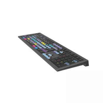 Logickeyboard ASTRA 2 pilnizmēra tastatūra USB QWERTY angļu melna 104 taustiņi