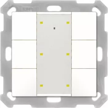 Mdt BE-TA55T6.G2 KNX temperatūras sensors ar 6 taustiņiem