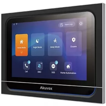 Akuvox X933H Melns 7 inch Skārienekrāna Viedās Mājas Centrālā Vadības Ierīce