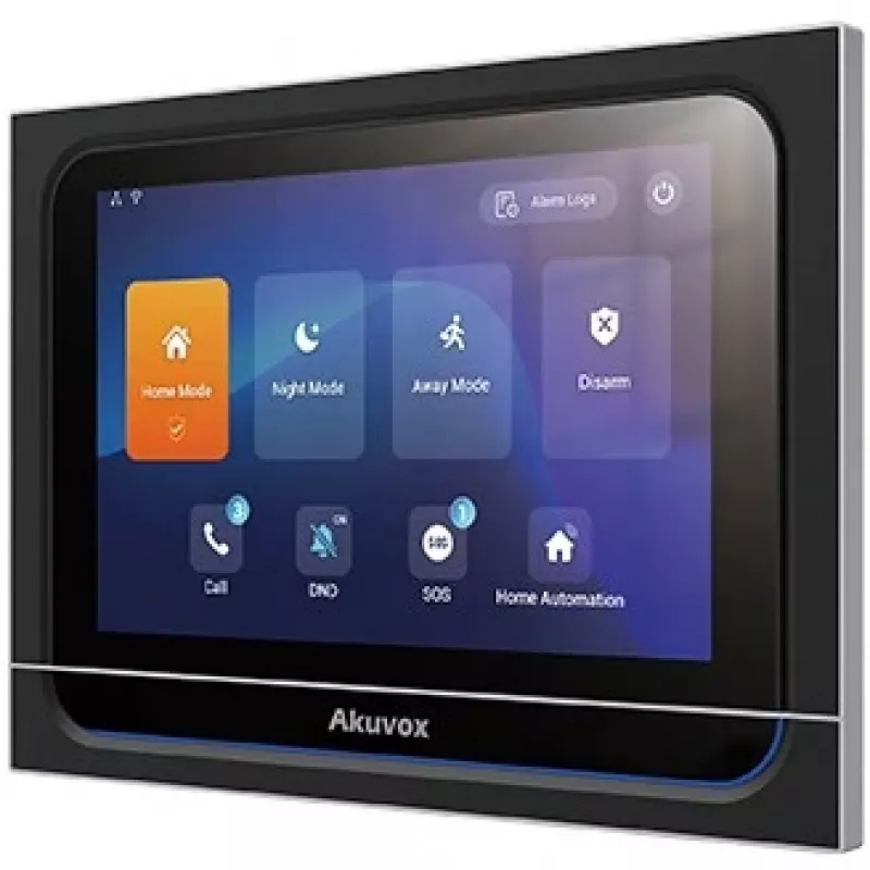 Akuvox X933H Melns 7 inch Skārienekrāna Viedās Mājas Centrālā Vadības Ierīce