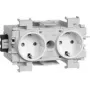HAGER GS20019016 kontaktligzda 2-vietu Wago Steck/Klemmtechnik