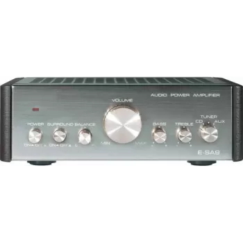 Pastiprinātājs Renkforce E-SA9 2 x 12 W integrēts stereo pastiprinātājs, kompakts mājas audio bloks