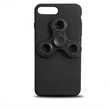 Spinner Case Samsung A3 (2017) melns – izturīgs vāciņš
