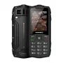 Hammer ROCK LTE Melns | 2.4 collu IPS | 48 MB | 128 MB | Divas SIM | 3G | 2 MP kamera | 3000 mAh