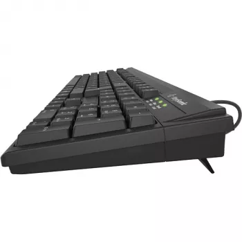 KeySonic KSK-8008U-IP tastatūra Home/Office USB Melna
