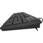 KeySonic KSK-8008U-IP tastatūra Home/Office USB Melna