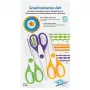Šķēru komplekts WEDO 77 1933 kancelejas/amatniecības šķēres Universālas Taisns griezums 160 mm, 3 gab., daudzkrāsains