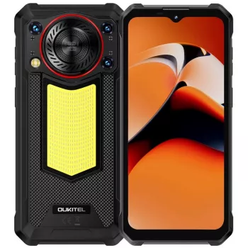 Viedtālrunis OukiTel WP53 Pro — 256 GB krātuve, 8 GB RAM, Melns