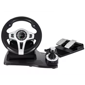 Tracer TRAJOY46524 Spēles stūre un pedāļi melna PlayStation 4, PlayStation 3, PC