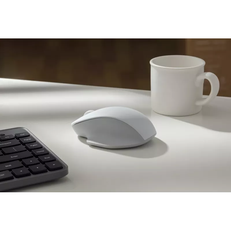 Bezvadu pele Xiaomi Mouse Comfort Edition 2.4GHz, ergonomiska, augstas precizitātes izsekošana, balta
