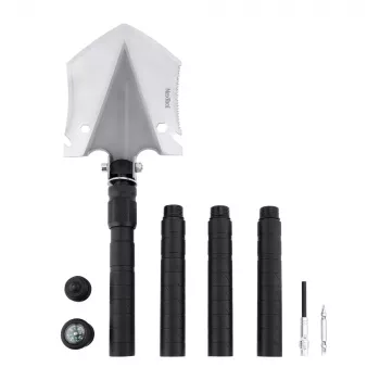 Daudzfunkcionālā portatīvā lāpsta Nextool NE0114, nerūsējošais tērauds, 1000 mm garums, 158 mm platums, 1.46 kg