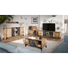 Cama 4D RTV skapis OVO 180x38xH53 ozols/betons