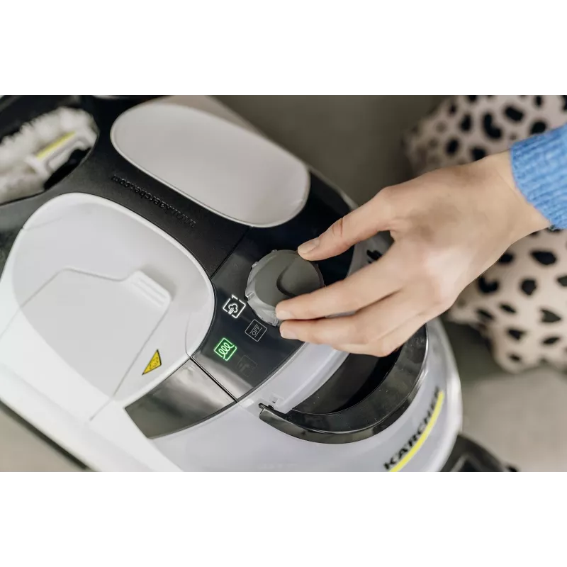 Kärcher SC 5 EasyFix IRON cilindriskais tvaika tīrītājs 1.5 L 2250 W Melns, Balts