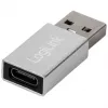 LogiLink AU0056 USB 3.2 Gen 1 Adapter USB Type-C Sievišķā Sudraba
