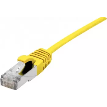Dexlan tīkla kabelis 858707 0,3m Cat6a S/FTP Dzeltens
