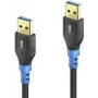 PureLink FlexInstall FI-U310-015 kabelis no USB-A uz USB-A, USB 3.0 5 Gbps, 1,5 m