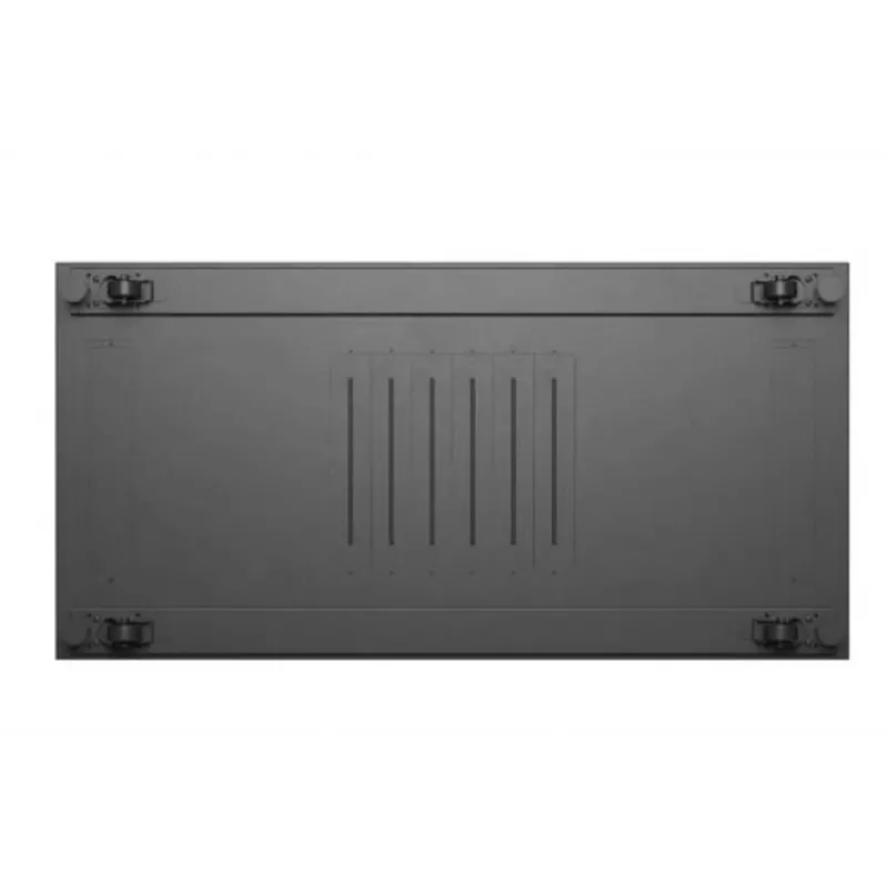 19 collu skapis LANBERG FF01-6222-23B 22U 600x1200 mm Melns ar perforētām durvīm