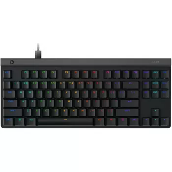Logitech G G515 tastatūra Gaming USB QWERTZ Čehu melna mehāniska RGB