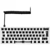 Sharkoon Skiller SGK50 S4 Barebone spēļu tastatūra USB balta