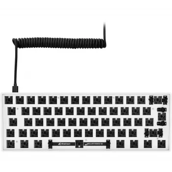 Sharkoon Skiller SGK50 S4 Barebone spēļu tastatūra USB balta (4044951038466)