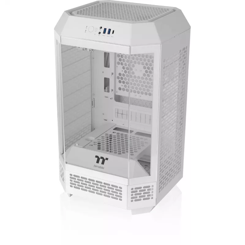 PC korpuss Thermaltake The Tower 250 Snow Mini Tower Balts