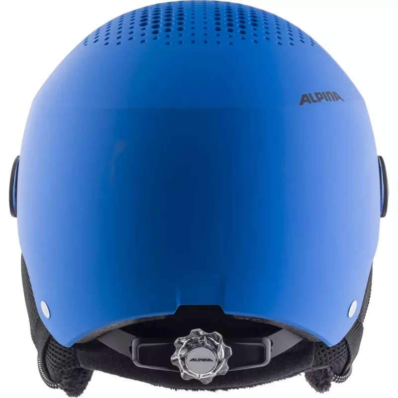Bērnu slēpošanas ķivere ALPINA ZUPO VISOR QLite, 54–58 cm, ar vizieri