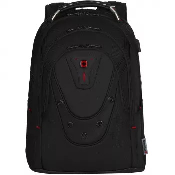Wenger IBEX Deluxe mugursoma klēpjdatoram - 43.2 cm - 35,60cm (14) - 40,6cm (16) - Melna (606493)
