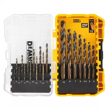 DeWalt urbju un skrūvgriežu uzgaļu komplekts DT70728 28 gab. augstas izturības urbji un skrūvgriežu uzgaļi