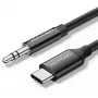 Audio adaptera kabelis Vention USB-C uz 3.5 mm vīriešu, 1.5 m, modelis BIFBG