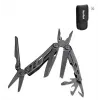 Daudzrīks Nextool Mini FLAGSHIP NE20122 — 10-in-1 kompakts nerūsējošā tērauda daudzrīks, melns, 67×27×17 mm, 83 g