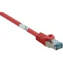 RF-5043954 RJ45 tīkla kabelis, lēciena kabelis CAT 6a S/FTP 2,00 m sarkans, liesmu slāpējošs, 1 gab.