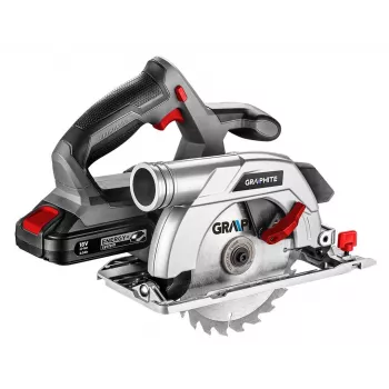 Graphite 58G023 portatīvais ripzāģis 16.5 cm Pelēks, Sarkans, Sudrabs 4200 RPM